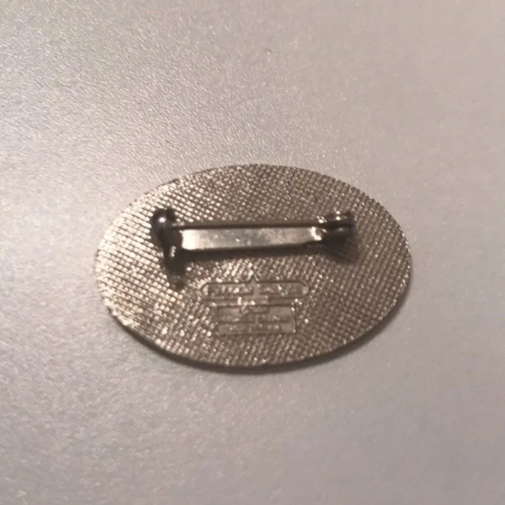 ⛷️✨ Vintage Vail Ski Oval Lapel Pin | Metal Enamel Design ✨⛷️